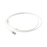 Patch Cord "Skinny" Cat6A Blindado S/FTP, 5ft, Diámetro Reducido 28 AWG, Color Blanco