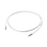 Patch Cord "Skinny" Cat6A Blindado S/FTP, 7ft, Diámetro Reducido 28 AWG, Color Blanco