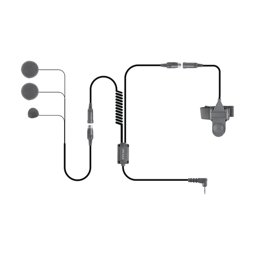 Micrófono para casco cerrado para radios ICOM IC-F3103