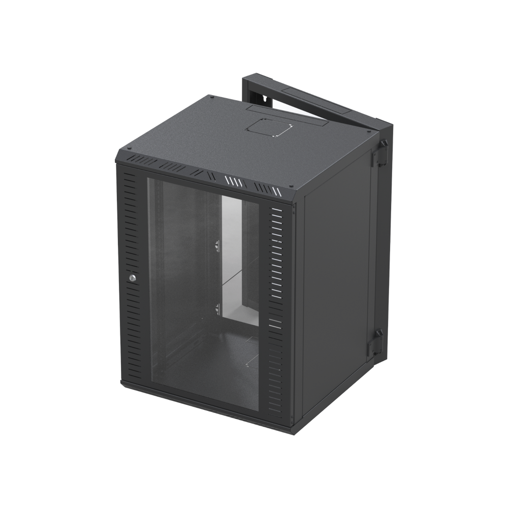 Gabinete Abatible para Montaje en Pared con Rack 19