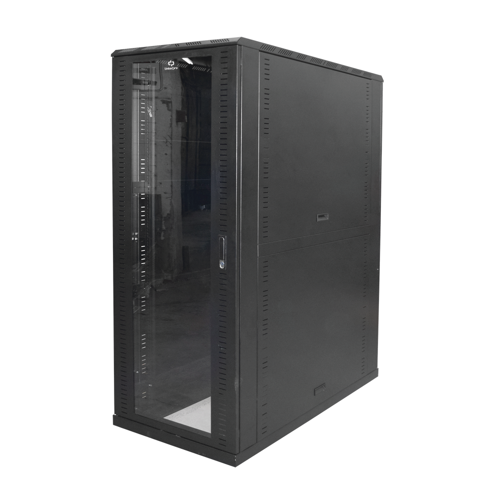 Gabinete Profesional para Telecomunicaciones de 24UR, 1200 mm Profundidad.