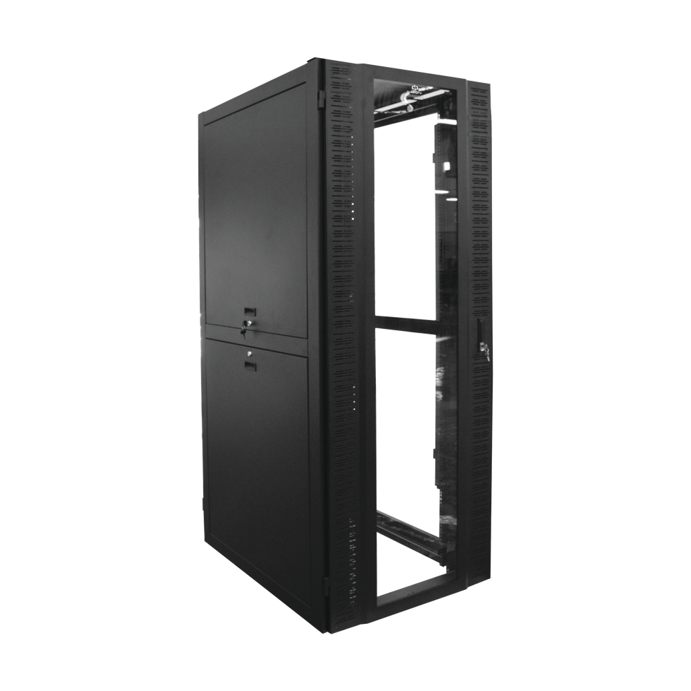 Gabinete Ancho para Telecomunicaciones de 45UR, 800 Ancho, 1000 mm Profundidad.