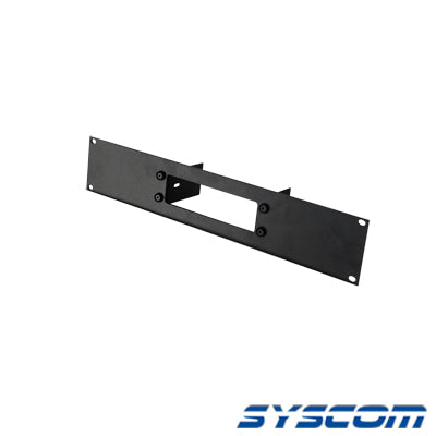 Tapa frontal de aluminio para radios TK7180/8180 uso en rack estándar de 19"