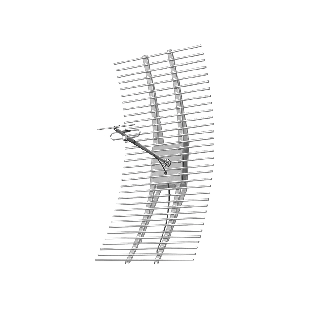 Antena Direccional Parabólica de Rejilla, 435-455 MHz, 15 dB, N Macho.