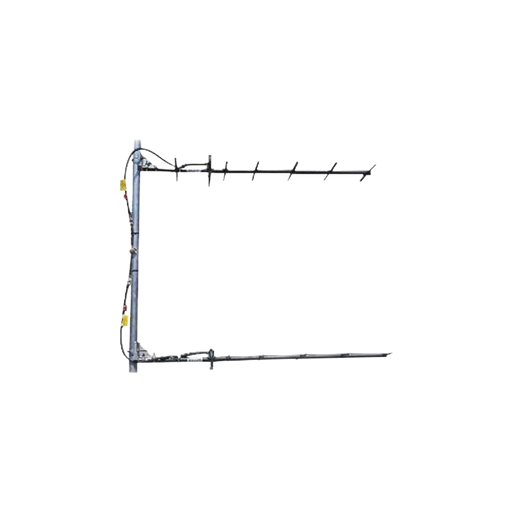 Antena Yagi Doble Direccional de 7 elementos, 403-430 MHz, 12.5 dB, 27 MHz, 250 Watt, N Hembra.