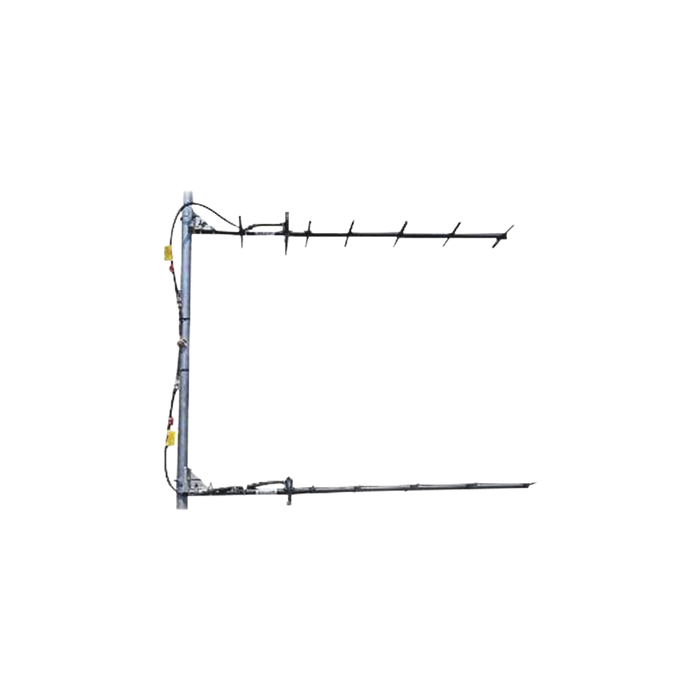 Antena Yagi Doble Direccional de 7 elementos, 403-430 MHz, 12.5 dB, 27 MHz, 250 Watt, N Hembra.