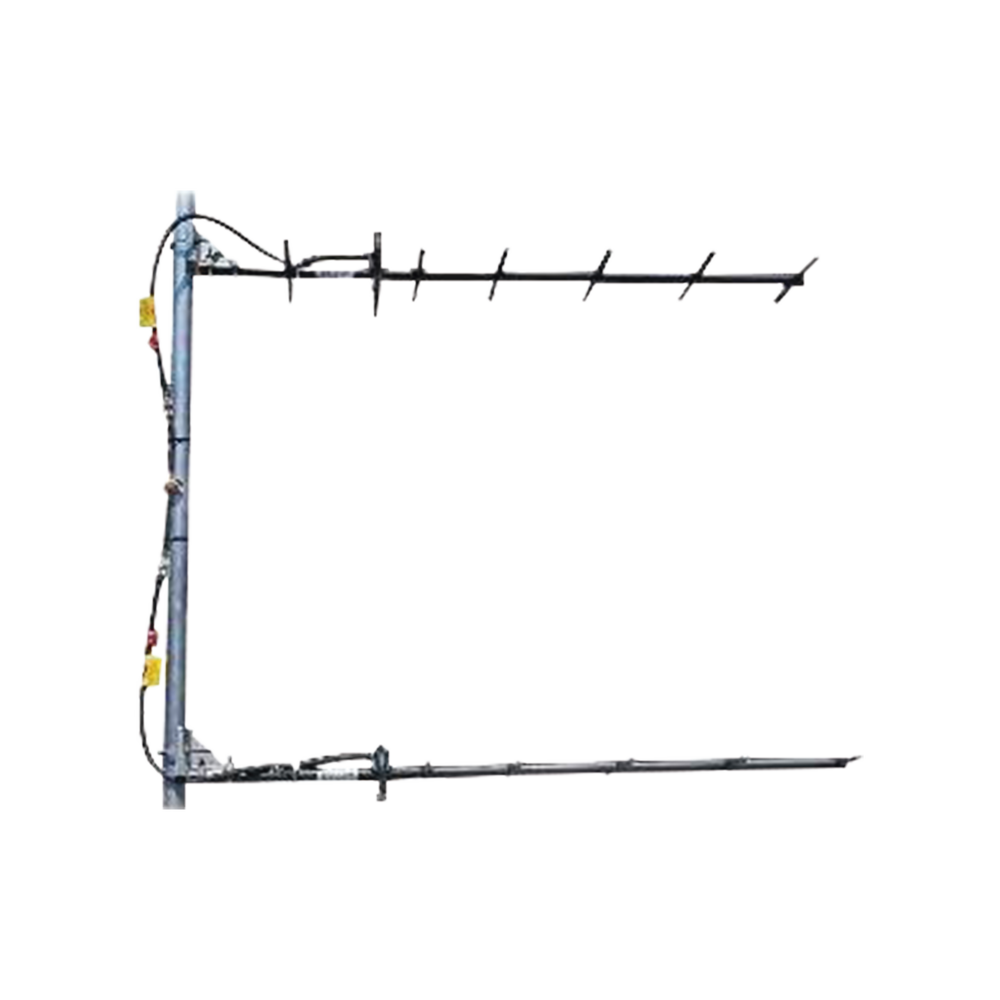 Antena Yagi Doble Direcional de 7 elementos, 403-430 MHz, 12.5 dB, 27 MHz, 250 Watt, N Macho.