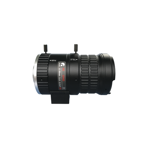 Lente Varifocal 12- 50mm / Resolucion 4K, 5MP, 3MP / IDEAL PARA VISUALIZAR PLACAS EN ACCESOS HASTA 50 METROS