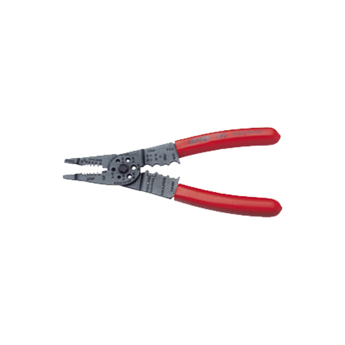 Pinza pelacable 10-22AWG 8-1/4" con poncha terminales y corta tornillos