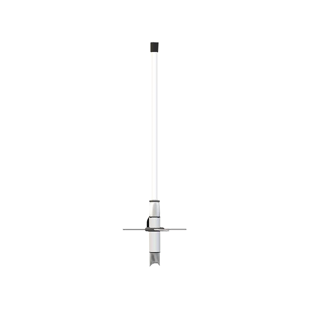 Antena Base UHF Omnidireccional de Fibra de Vidrio de 6 dB, Rango de Frecuencia 440 - 450 MHz, 250 Watts.