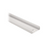 Base para canaleta T-70, de PVC rígido, con orificios perforados para montaje, 103.3 x 44.9 x 2400 mm, Color Blanco Mate