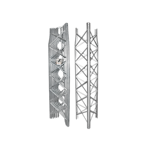 Kit de Torre Autosoportada Ligera TBX de 3 Secciones Prearmadas de 7.3 m de Altura.