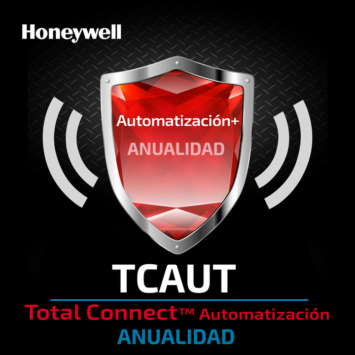 Servicio Anual para Automatización desde App Total Connect de Honeywell