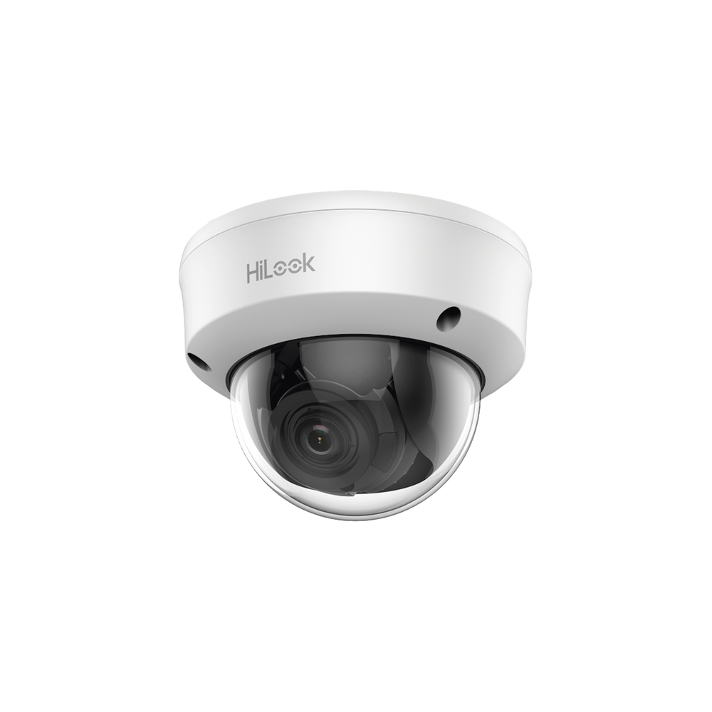 Domo TURBOHD 2 Megapixel / Lente Var. 2.8 - 12 mm / 40 mts IR EXIR / IP66 / IK10 / 4 Tecnologías (TVI / AHD / CVI / CVBS) / dWDR