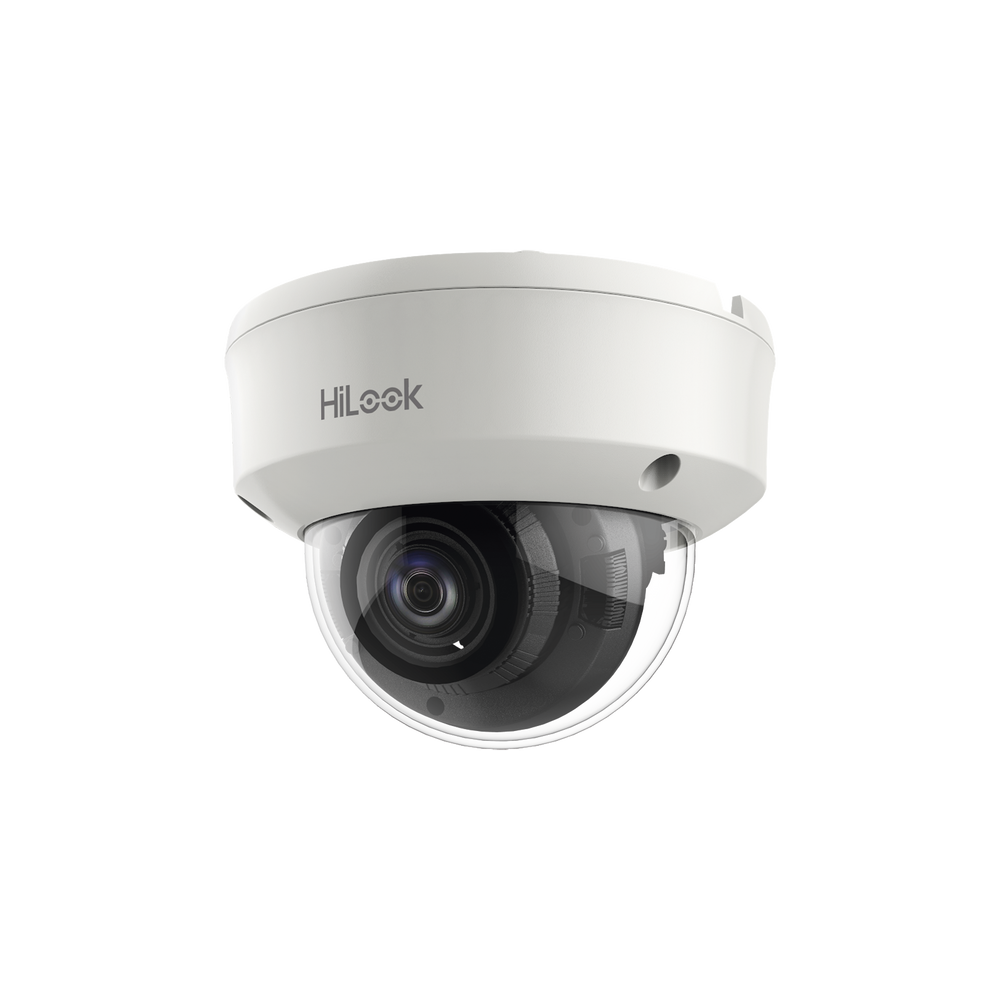 Domo TURBOHD 2 Megapixel / Lente Mot. 2.7 - 13.5 mm / 70 mts IR EXIR / IP66 / IK10 / 4 Tecnologías (TVI / AHD / CVI / CVBS) / Ultra Baja Iluminación / WDR