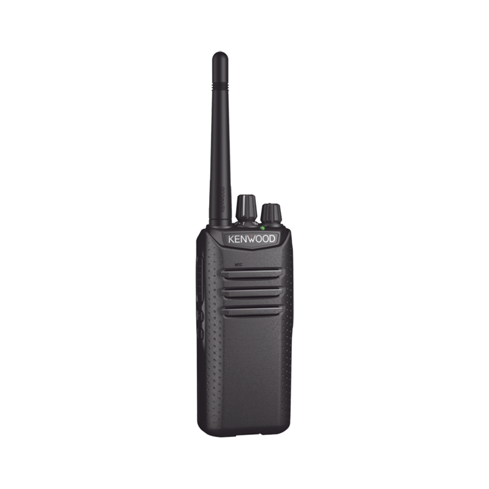 Intrínsecamente Seguro, 136-174 MHz, DMR/Análogo, Encriptación, Roaming multi-sitio. Incluye Batería, Antena, cargador y clip