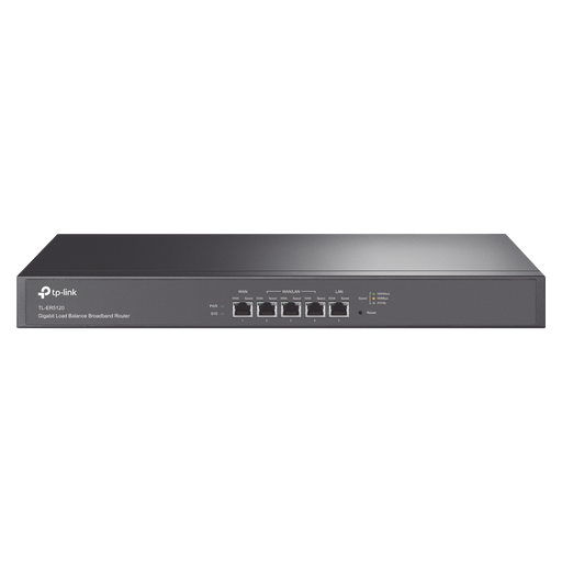 Router Balanceador de Carga Multi-WAN Gigabit, 1 puerto LAN Gigabit, 1 puerto WAN Gigabit, 3 puertos Auto configurables LAN/WAN, 120,000 Sesiones Concurrentes para Pequeño y Mediano Negocio