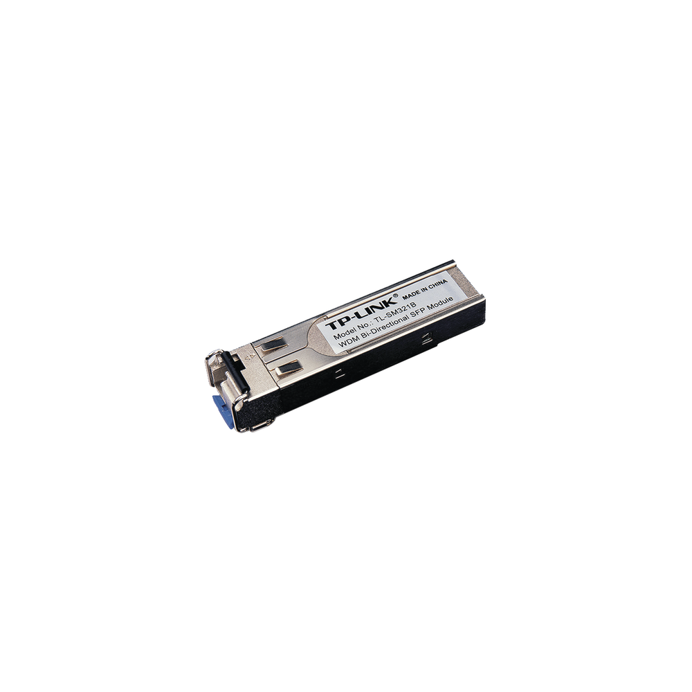 Transceptor mini-GBIC SFP Bi-Direccional Monomodo 1000X, Distancia 10 KM, conector LC (requiere TL-SM321A para enlazar)