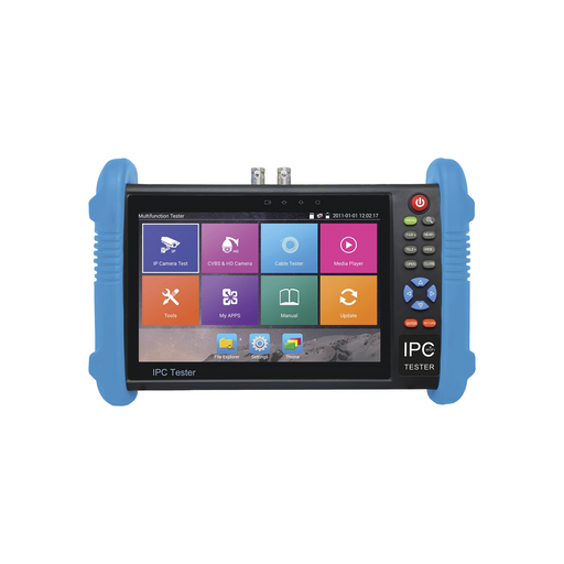 Probador de Vídeo Android con Pantalla LCD de 7" para IP ONVIF / HD-TVI 5MP (TurboHD) / Análogo, ONVIF, Wi-Fi, Scanner IP, WiFi, entrada HDMI