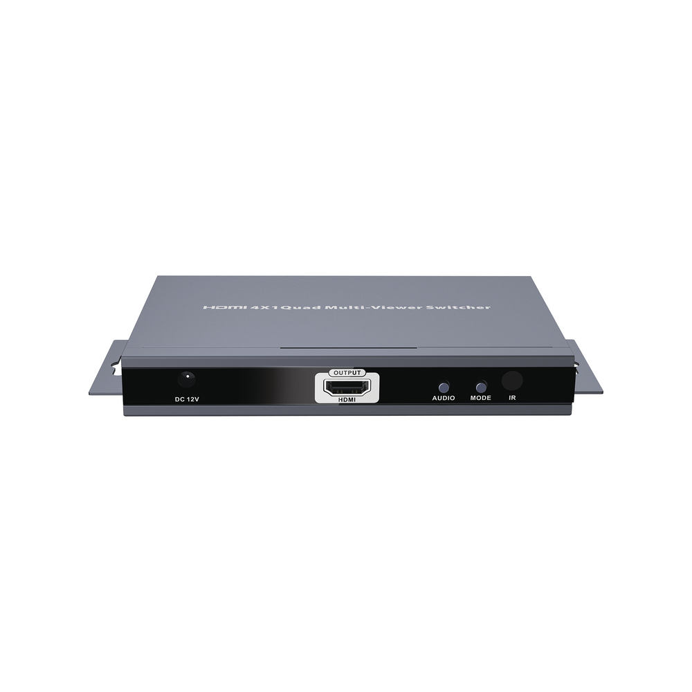 Switch de 4 entradas HDMI QUAD Multiviewer