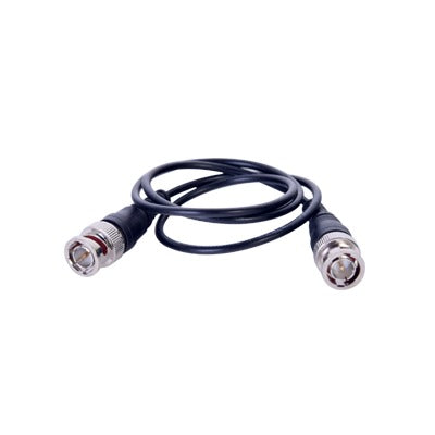 Cable Coaxial armado con conector BNC y longitud de 60 cm, Optimizado para HD ( TurboHD, HD-SDI, AHD )