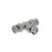 Conector Triple BNC macho para conectores RG59/RG6