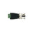 Conector BNC macho con terminales tipo tornillo