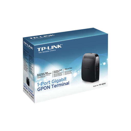 GPON Unidad de red óptica (ONU) con 1 puerto RJ45 10/100/1000 Mbps, 1 puerto GPON SFP conector SC