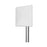 Antena Tipo Panel 2.4 GHz, Apertura H/V (18&deg;), Ganancia 20 dBi, Dimensiones 30 x 30 4.5 cm, Conector N- Hembra