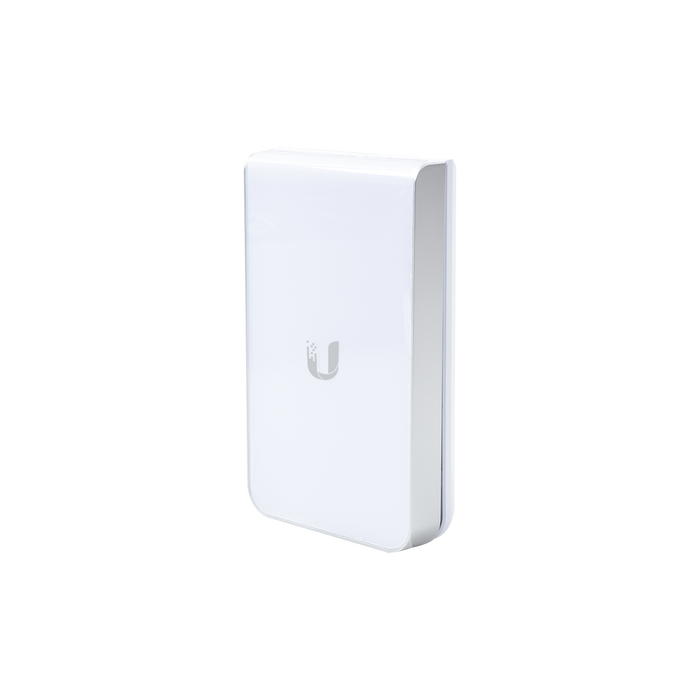 Access Point UniFI doble banda cobertura 180&deg; MIMO 2x2 diseño placa de pared con dos puertos adicionales, hasta 100 usuarios Wi-Fi