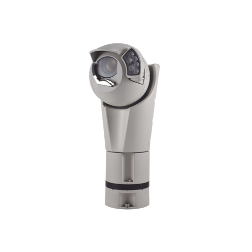 Cámara PTZ IP H.264 30X Zoom 60IPS IP68 IK10 Color Gris-Blanco Serie ULISSE EVO para trafico, vigilancia ciudadana, perimetral