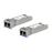 UFiber Módulo SFP+ 10G, transceptor MiniGibic MonoModo 10 Gbps, distancia 10 km, conectores LC, paquete de 2 piezas