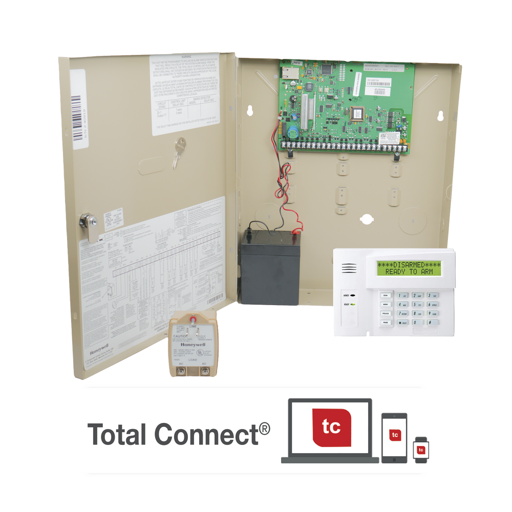 Panel de Alarma Residencial/Comercial VISTA 21IP con Módulo IP incluído para conexión a AlarmNet