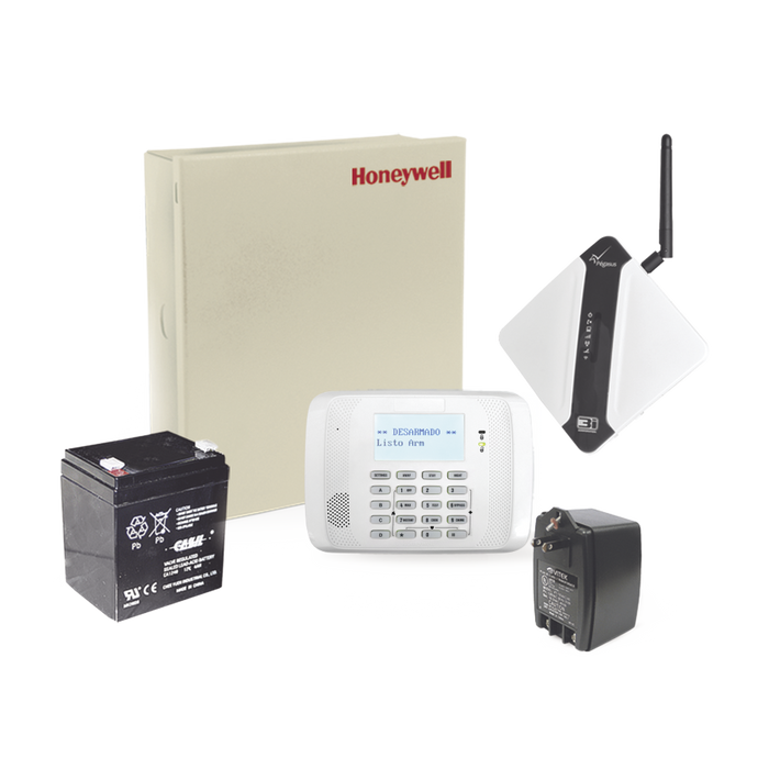 Kit de Alarma VISTA48LA con Comunicador Universal PEGASUSNXII Gprs y Ethernet