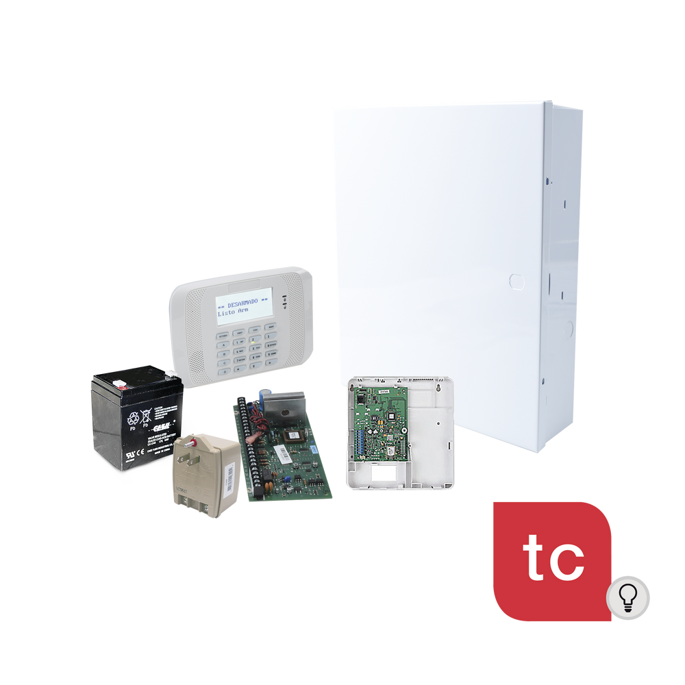 Kit de Sistema de Alarma VISTA48 con Comunicador IP y un Año de Servicio de Total Connect Incluido