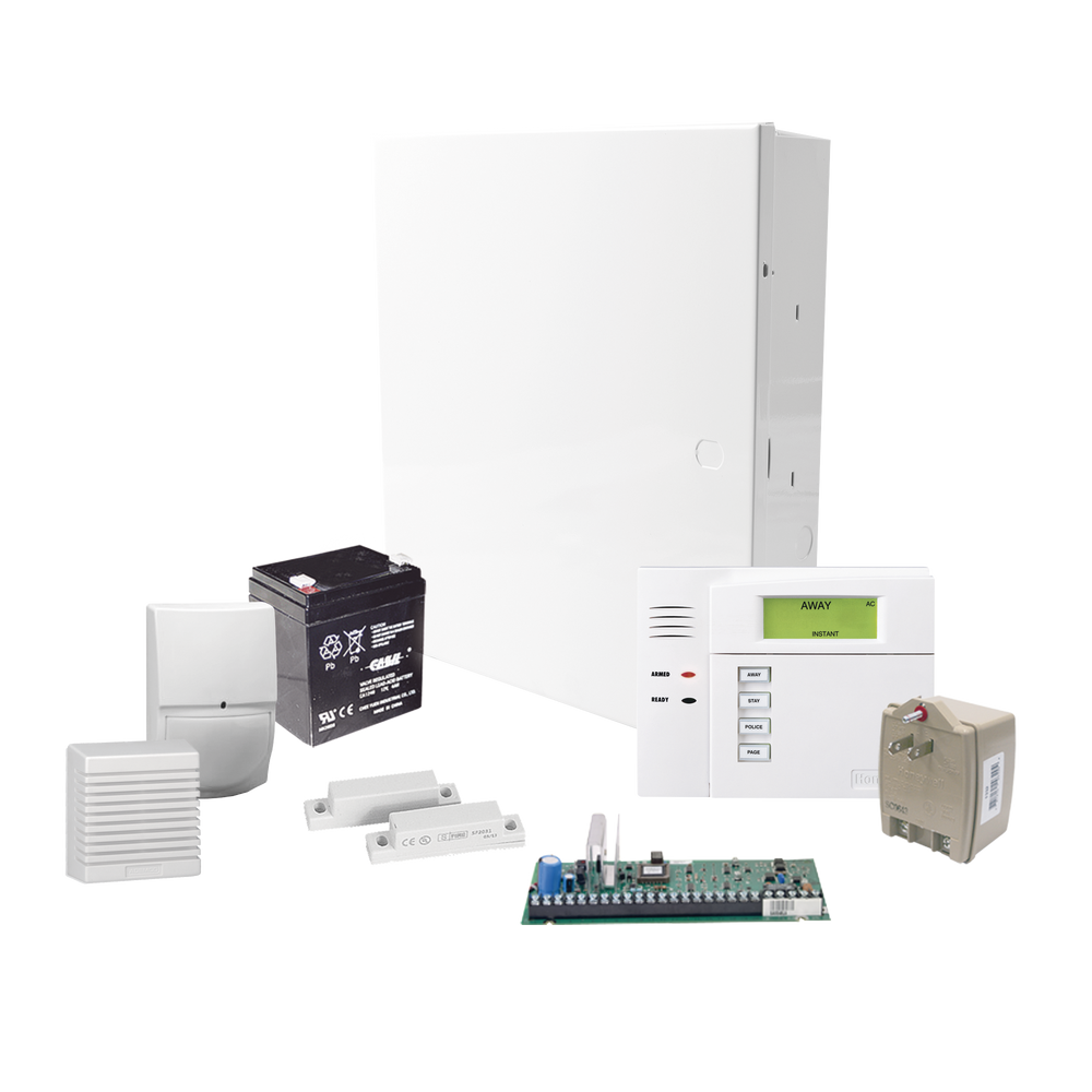 Sistema de Alarma VISTA48LA con Sensor de Movimiento, Contactos Magneticos y Sirena de 15 Watts