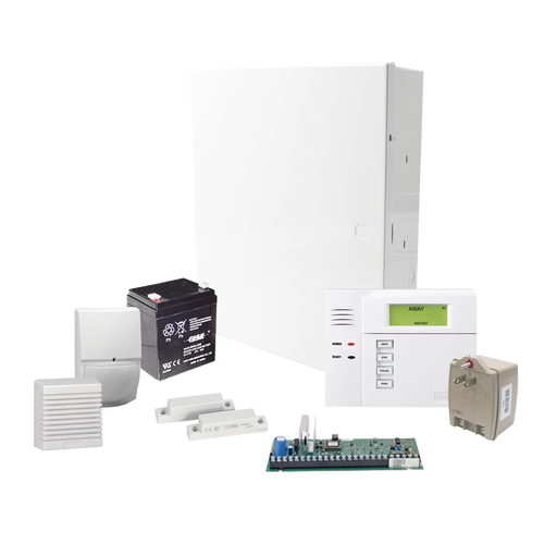 Sistema de Alarma VISTA48LA con Sensor de Movimiento, Contactos Magneticos y Sirena de 15 Watts