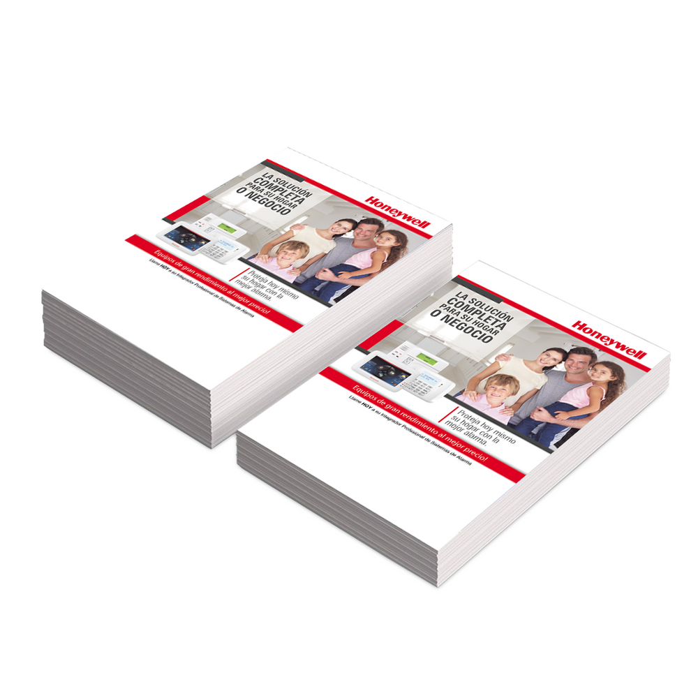 Volante Honeywell Alarmas (Paquete de 1000 Volantes)