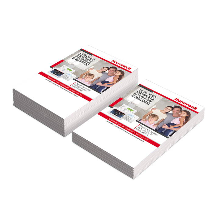 Volante Honeywell Alarmas (Paquete de 1000 Volantes)