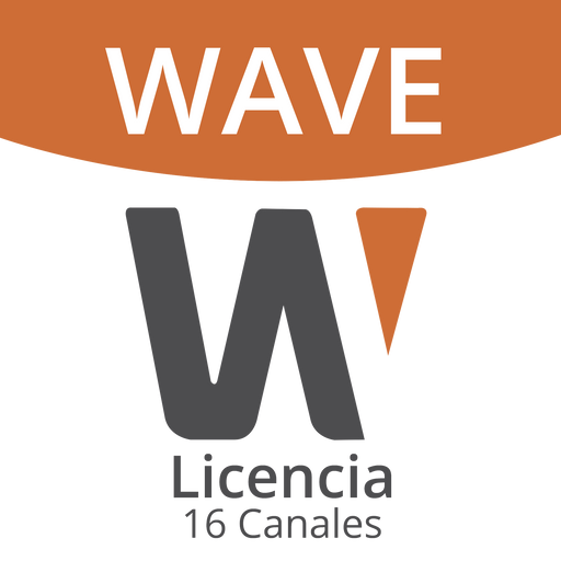 Licencia de 16 Canales de Grabación Wisenet Wave Profesional