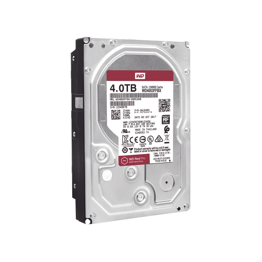 Disco duro WD 4 TB / 7200 RPM / Optimizado para NAS