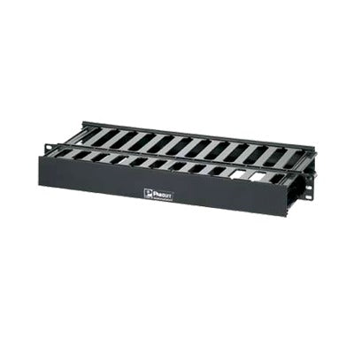 Organizador de Cables Horizontal Doble para Rack, de 19in, 1UR