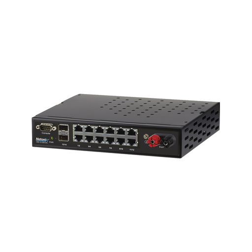 Switch WISP PoE Administrable de 14 puertos (12 PoE Gigabit + 2 SFP) entrada de 9-72VCD