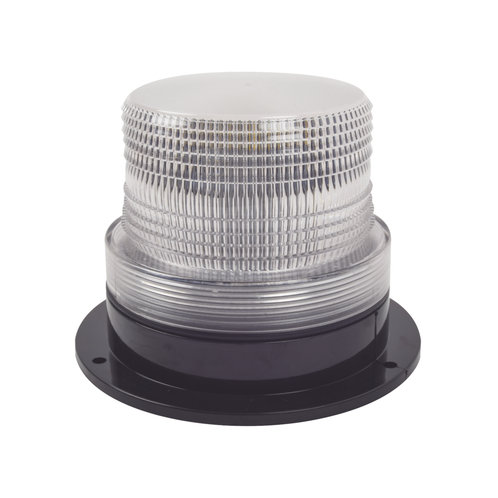 Burbuja brillante con 8 LEDs, color claro, domo claro