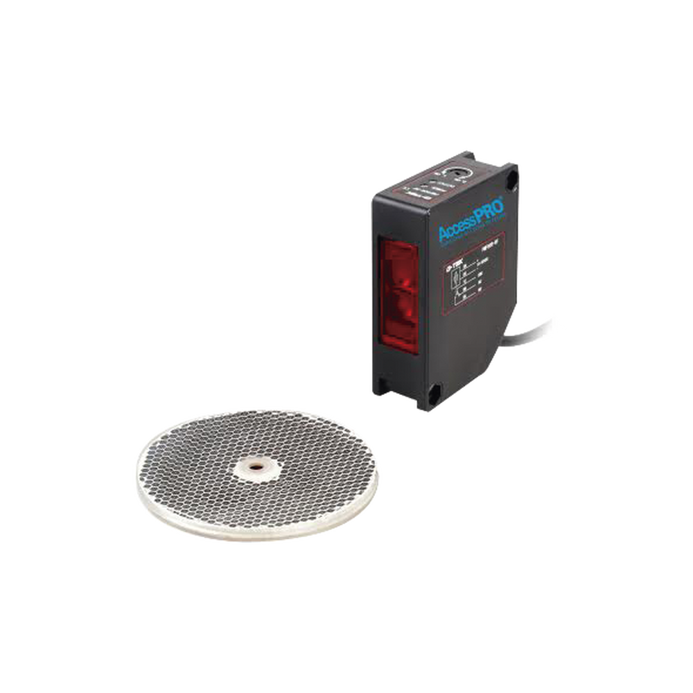 Detector fotoeléctrico de 16 m de alcance / Luz indicadora para alineación