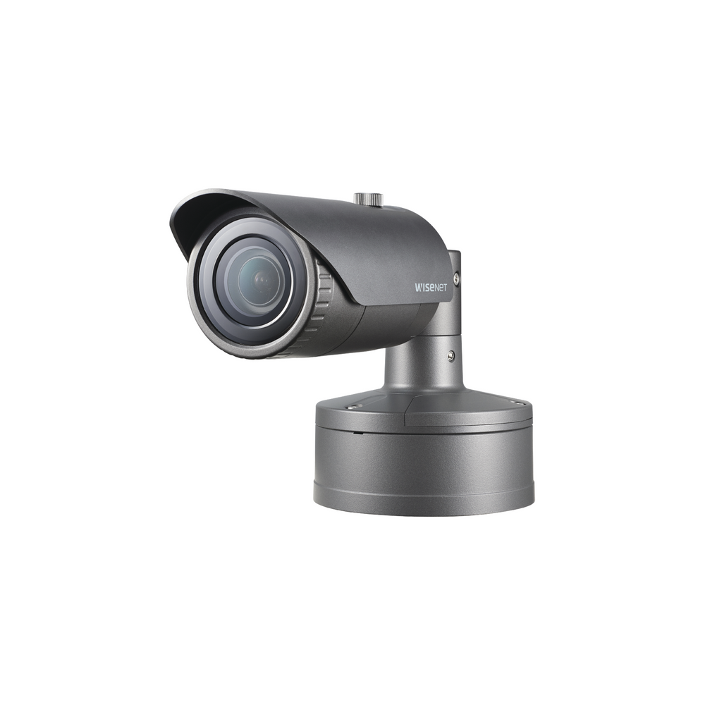 Camara IP Tipo Bala 5MP Lente Fijo 4.6 MM IR 30M, H.265, H.264, WDR 120DB, HLC, Doble SD CARD, 12VDC/24VAC, POE, IP67, IK10