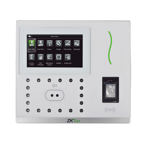 Checador Biometrico / Reconocimiento Facial / 5,000 huellas / 10,000 Tarjetas / Soporta DDNS con BIOTIME 7/ Control de acceso integrado / 3 años de garantía / Green Label