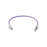 Patch Cord Z-MAX Cat6A S/FTP, CM/LS0H, 1ft, Color Violeta, Versión Bulk (Sin Empaque Individual)