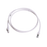Patch Cord Z-MAX Cat6A S/FTP, CM/LS0H, 5ft, Color Blanco, Versión Bulk (Sin Empaque Individual)