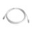 Patch Cord Z-MAX Cat6A S/FTP, CM/LS0H, 10ft, Color Blanco, Versión Bulk (Sin Empaque Individual)